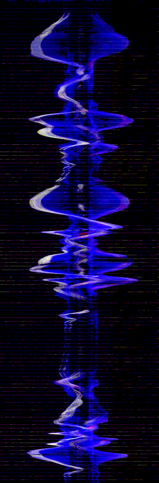 Vertical motiongram of dance.avi